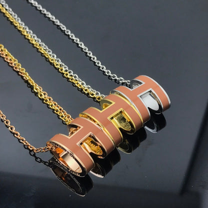 [Elowen Jewels]H NECKLACE BROWN