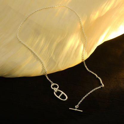 [Elowen Jewels]HM CHAINE D'ANCRE PENDANT NECKLACE STERLING SILVER