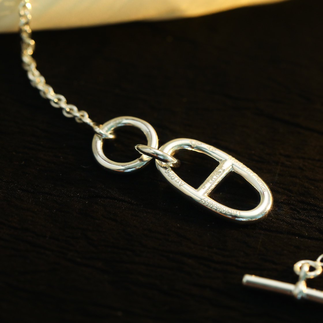 [Elowen Jewels]HM CHAINE D'ANCRE PENDANT NECKLACE STERLING SILVER