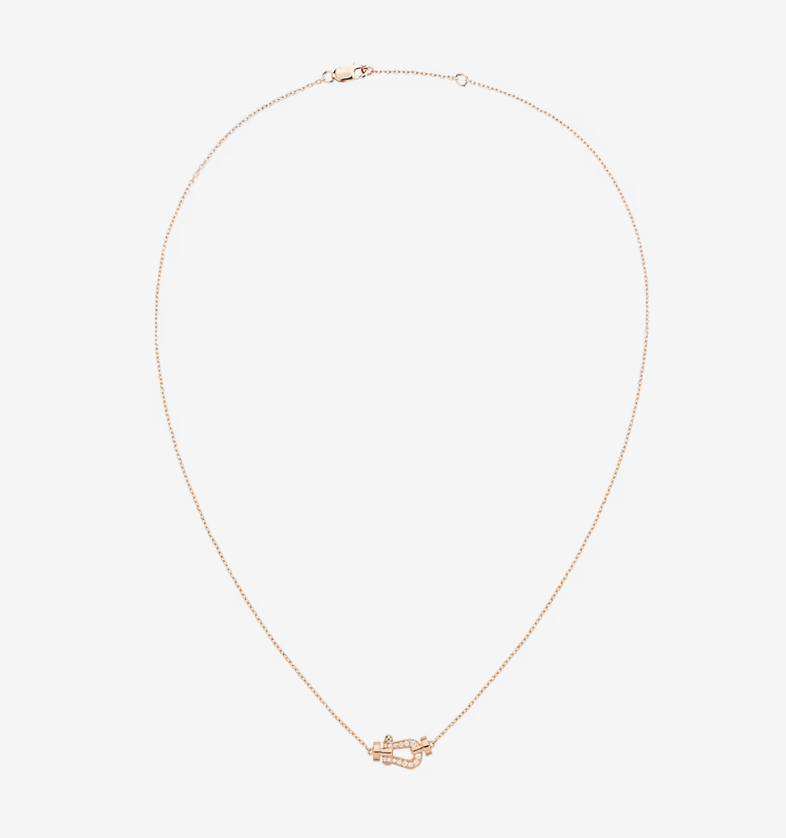 [Elowen Jewels]FORCE 10 DIAMOND PINK GOLD NECKLACE MINI MODEL