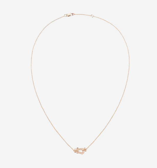 [Elowen Jewels]FORCE 10 DIAMOND PINK GOLD NECKLACE MINI MODEL