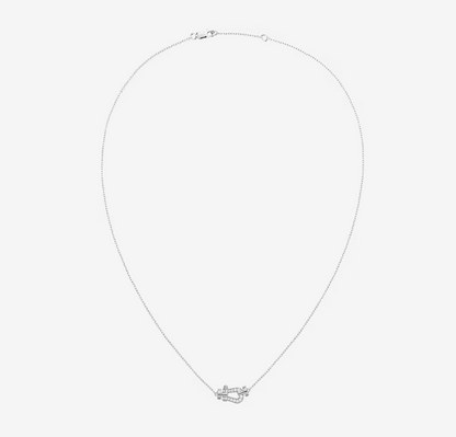 [Elowen Jewels]FORCE 10 DIAMOND SILVER NECKLACE MINI MODEL