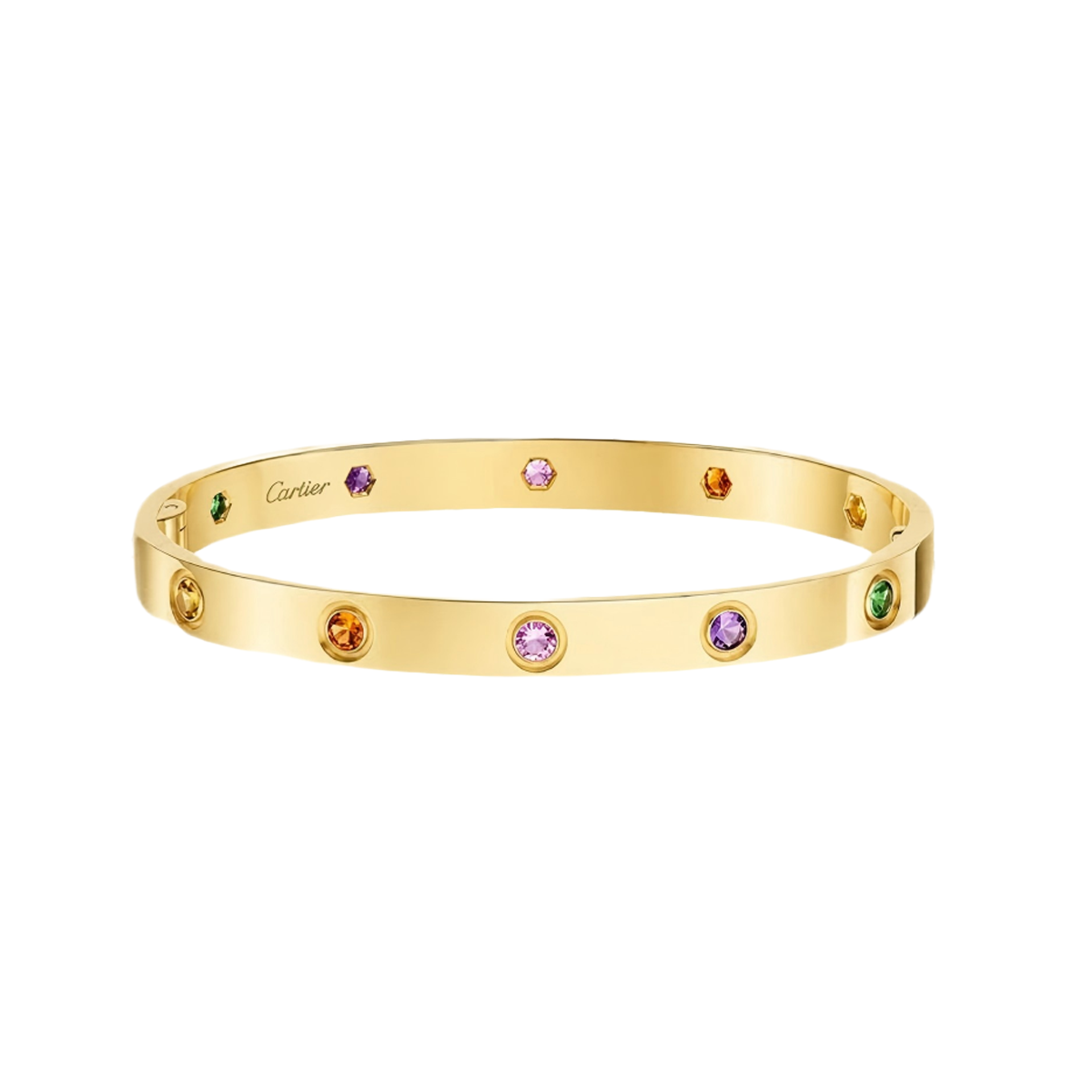 [Elowen-jewel]2026 RAINBOW LOVE BRACELET 6.1MM  10 DIAMONDS