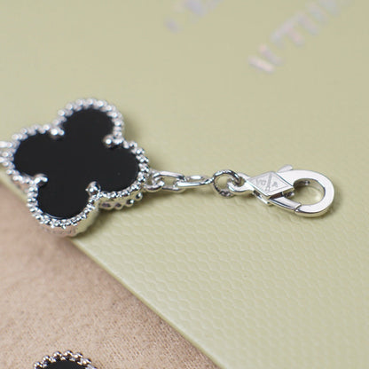 [Elowen Jewels] CLOVER 5 MOTIF ONYXS BRACELET COLLECTION