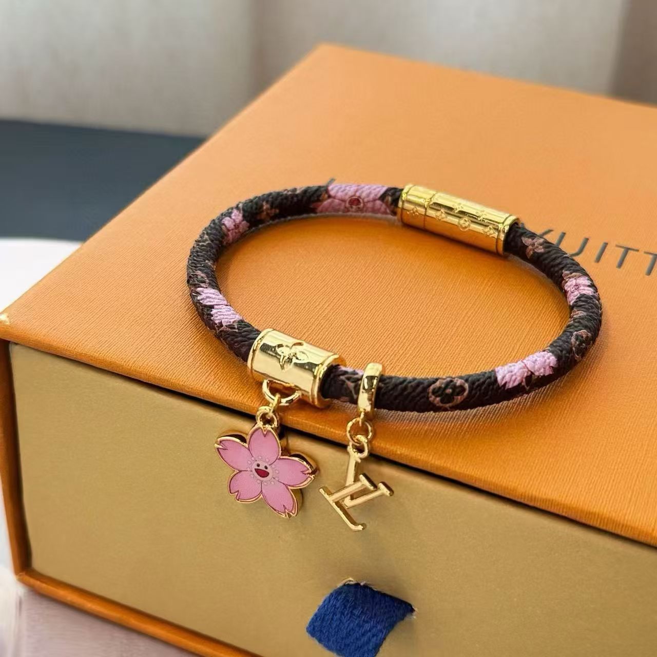 [Elowen Jewels]LV x TM Cherry Blossom Bracelet