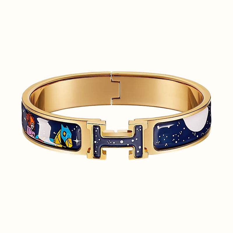 [Elowen Jewels]H STAR AND MOON BRACELET 12MM