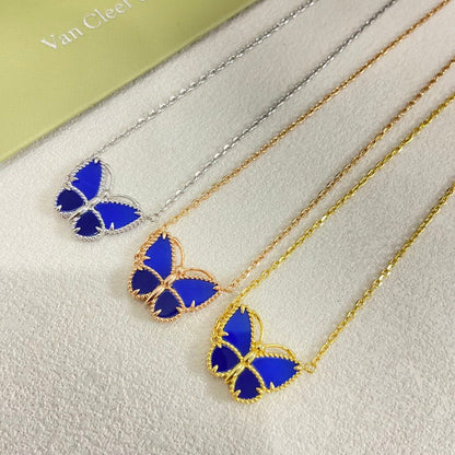 [Elowen-jewel] 2026 NEW LUCKY BUTTERFLY 1 MOTIFS NECKLACE