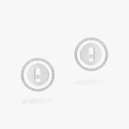 [Elowen Jewelry]Lucky Move Diamond Earrings