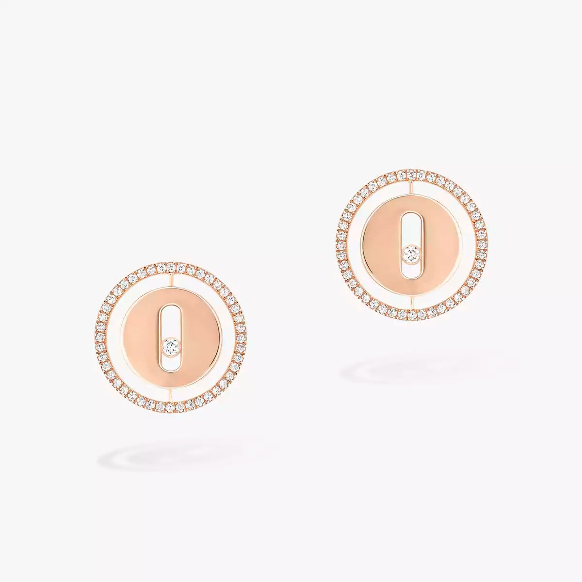 [Elowen Jewelry]Lucky Move Diamond Earrings