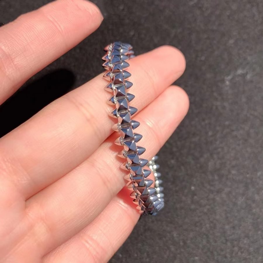 [Elowen Jewels]CLASH SILVER BRACELET