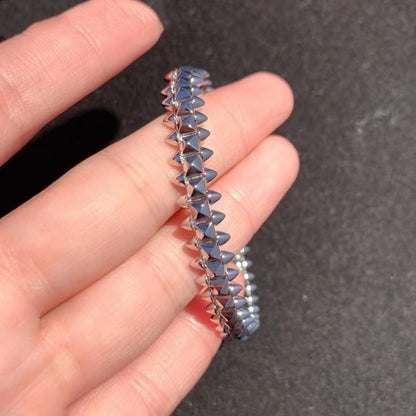 [Elowen Jewels]CLASH SILVER BRACELET
