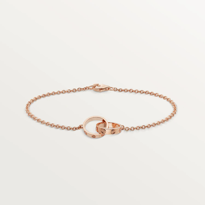 [Elowen Jewels]LOVE BRACELET DOUBLE RING