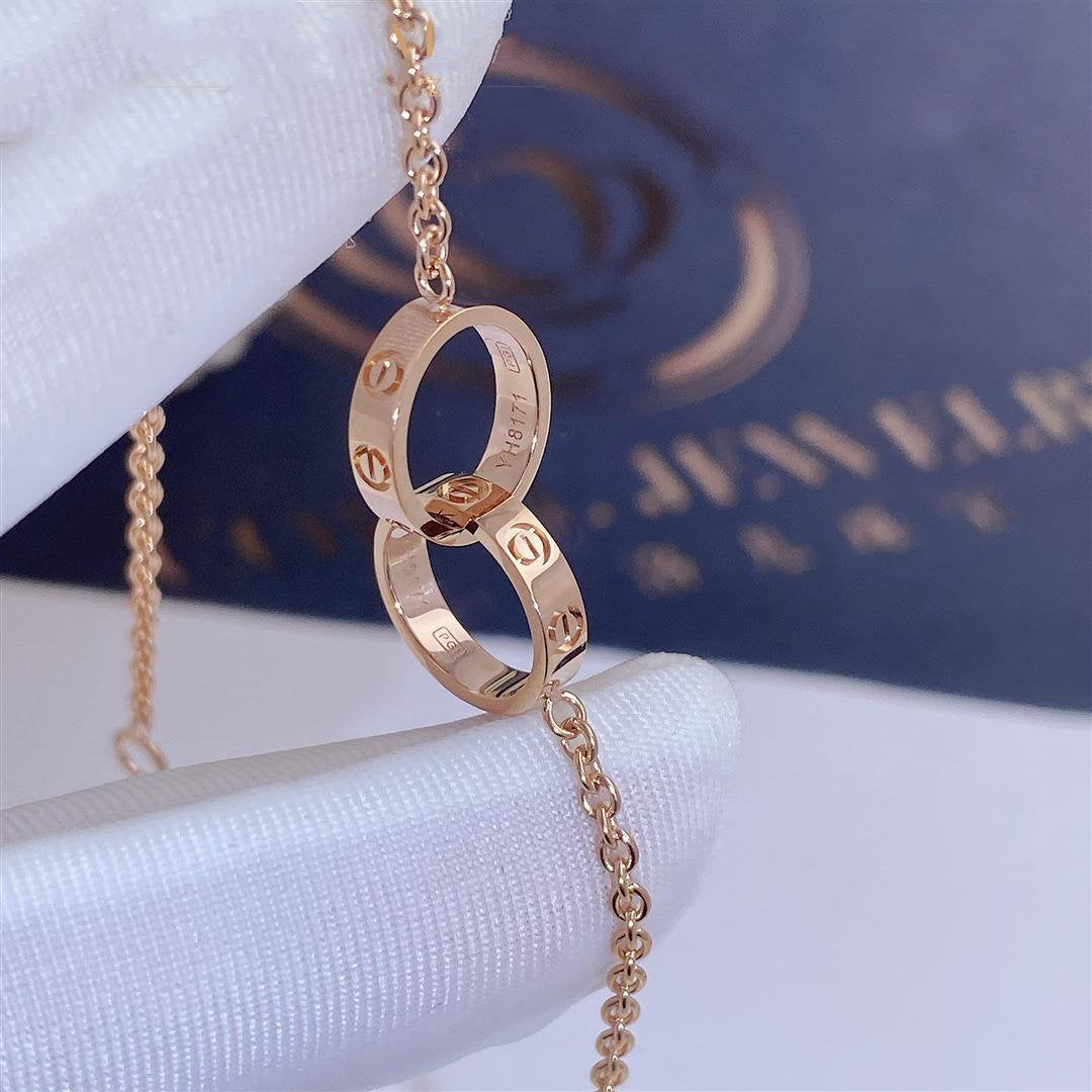 [Elowen Jewels]LOVE BRACELET DOUBLE RING