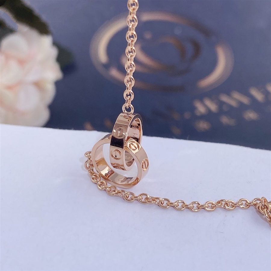 [Elowen Jewels]LOVE BRACELET DOUBLE RING