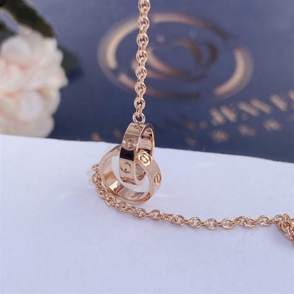 [Elowen Jewels]LOVE BRACELET DOUBLE RING