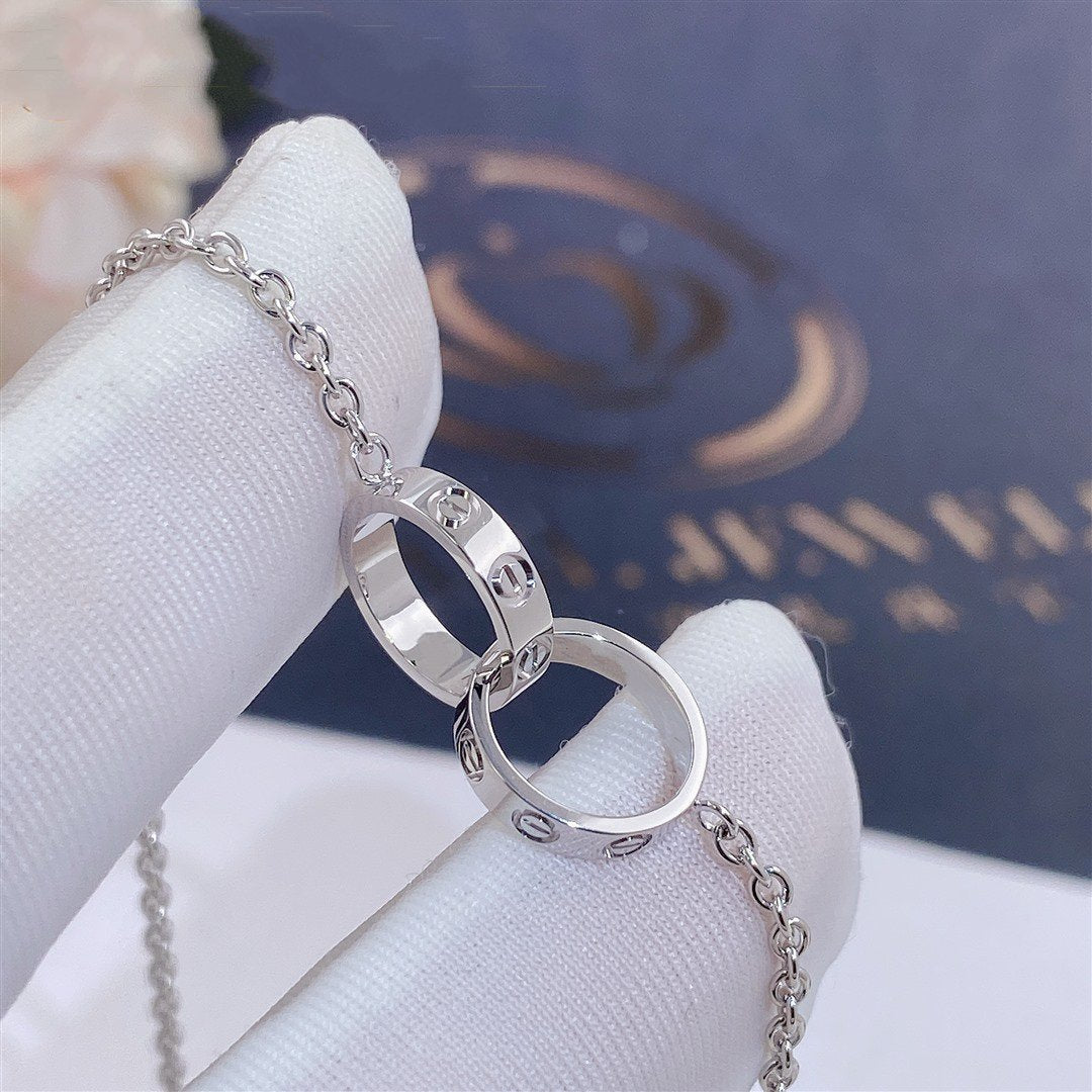 [Elowen Jewels]LOVE BRACELET DOUBLE RING