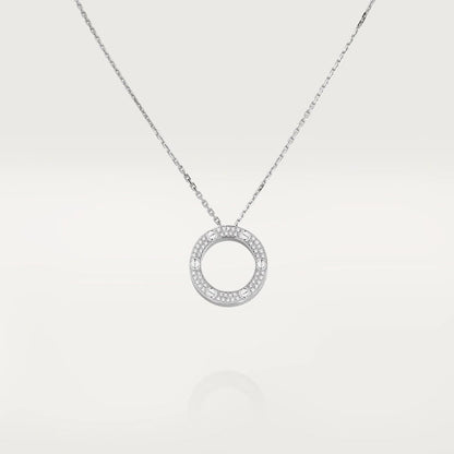 [Elowen Jewels]LOVE NECKLACE ADJUSTABLE SILVER