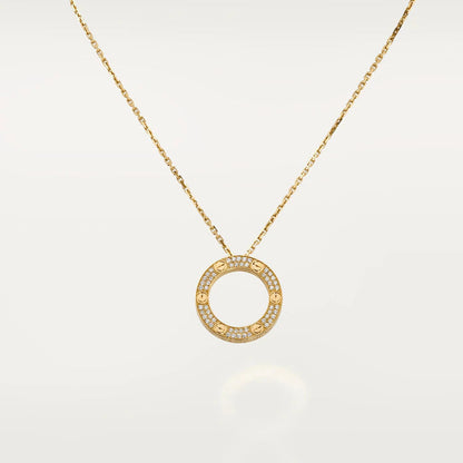 [Elowen Jewels]LOVE NECKLACE ADJUSTABLE ROSE GOLD
