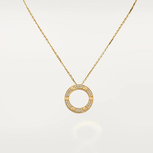 [Elowen Jewels]LOVE NECKLACE ADJUSTABLE ROSE GOLD