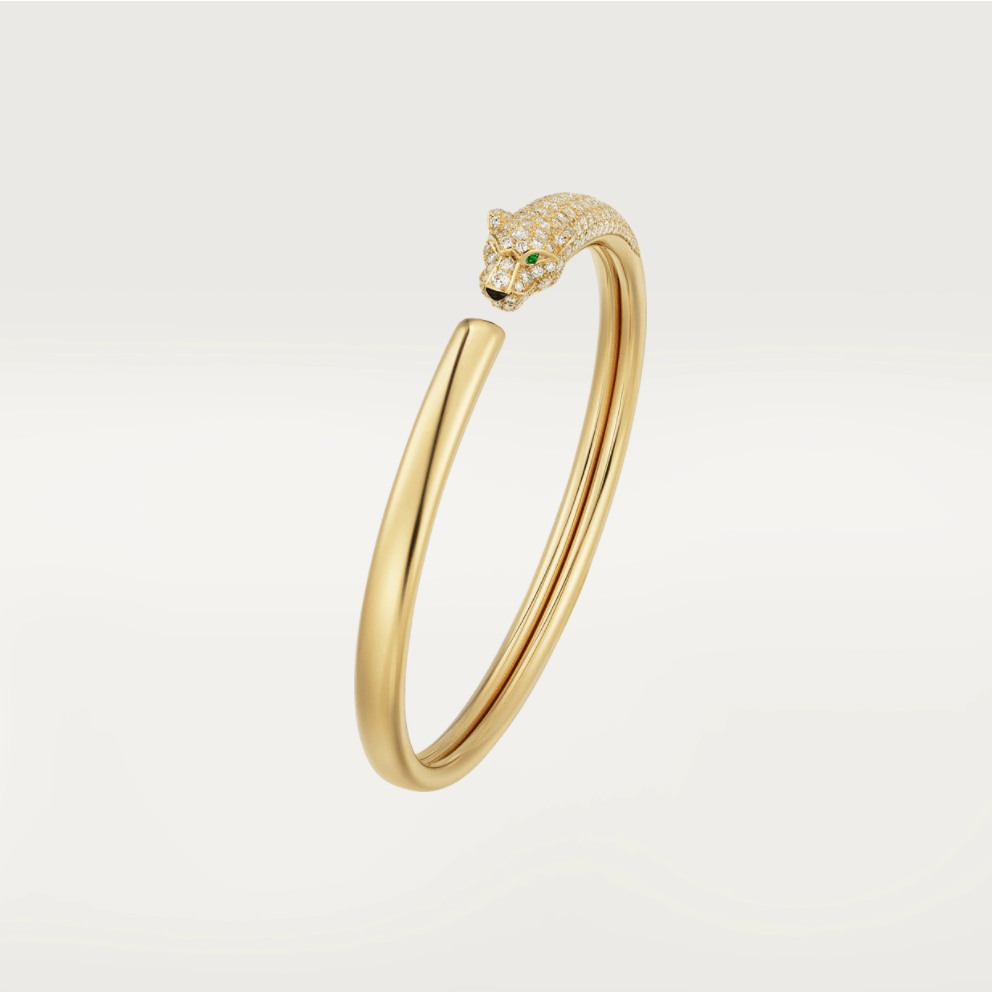 [Elowen Jewels]PANTHERE GOLD DIAMOND OPEN BRACELET