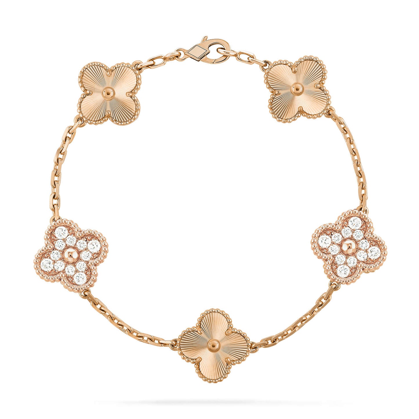 [Elowen Jewels] CLOVER 5 MOTIF LASER BRACELET COLLECTION
