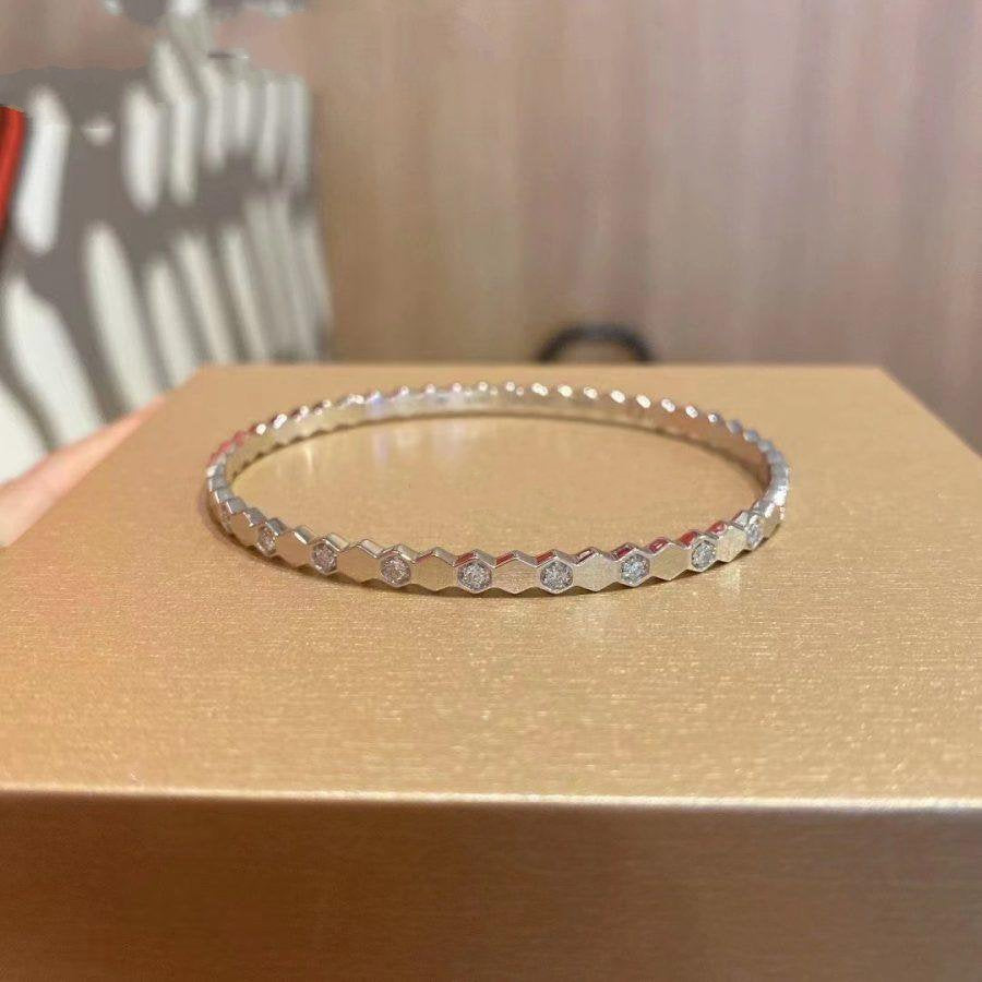 [Elowen Jewels]BEE LOVE SILVER DIAMOND BRACELET