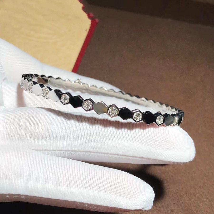 [Elowen Jewels]BEE LOVE SILVER DIAMOND BRACELET