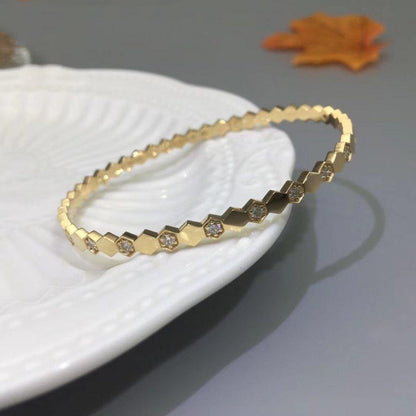 [Elowen Jewels]BEE LOVE GOLD DIAMOND BRACELET