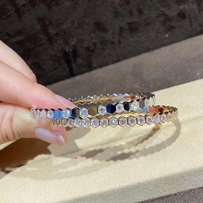 [Elowen Jewels]BEE LOVE GOLD BRACELET FULL DIAMOND