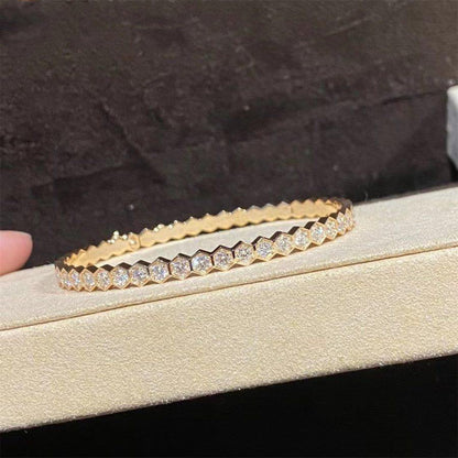 [Elowen Jewels]BEE LOVE GOLD BRACELET FULL DIAMOND
