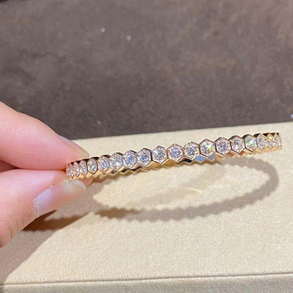 [Elowen Jewels]BEE LOVE GOLD BRACELET FULL DIAMOND