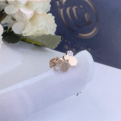 [Elowen Jewels]BEE LOVE PINK GOLD DIAMOND EARRINGS