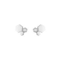 [Elowen Jewel]BEE LOVE SILVER DIAMOND EARRINGS