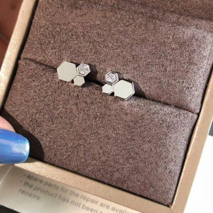 [Elowen Jewels]BEE LOVE SILVER DIAMOND EARRINGS