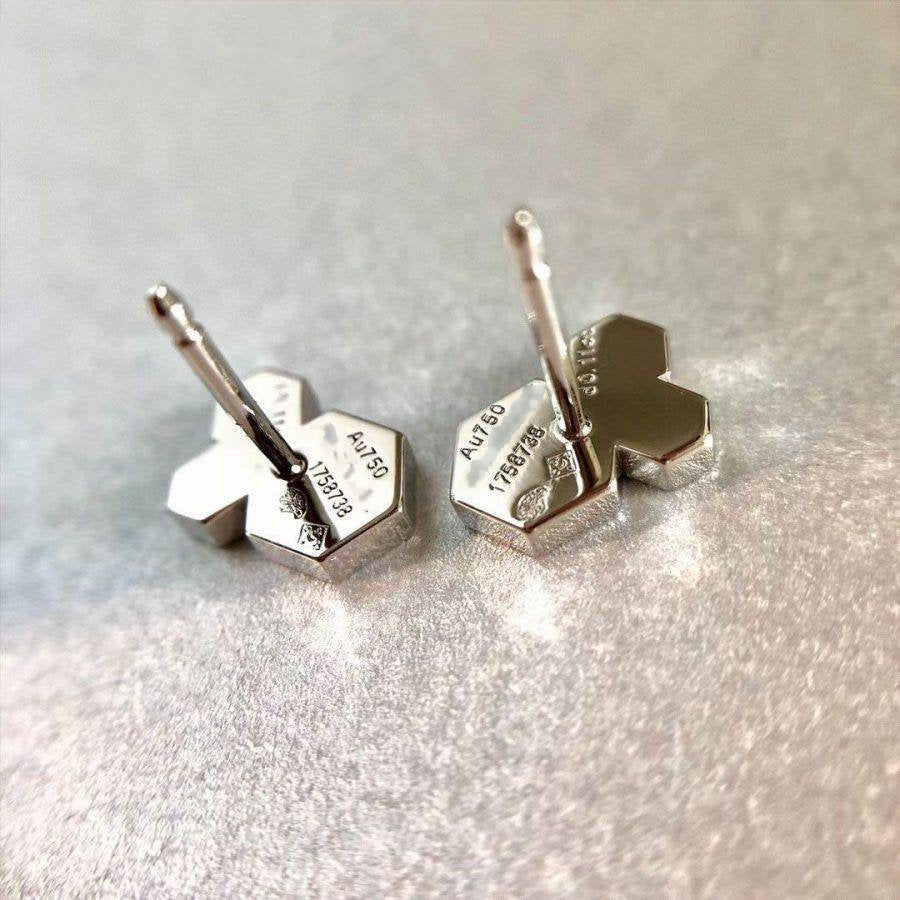 [Elowen Jewels]BEE LOVE SILVER DIAMOND EARRINGS