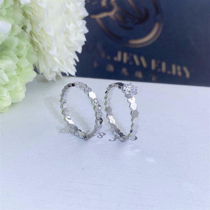 [Elowen Jewels]BEE LOVE RING SILVER 1 DIAMOND