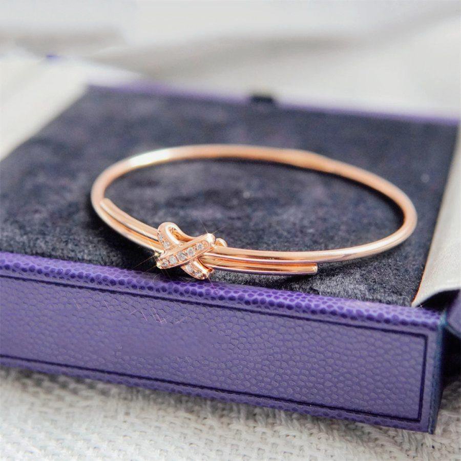 [Elowen Jewels]JEUX DE BRACELET PINK GOLD DIAMONDS