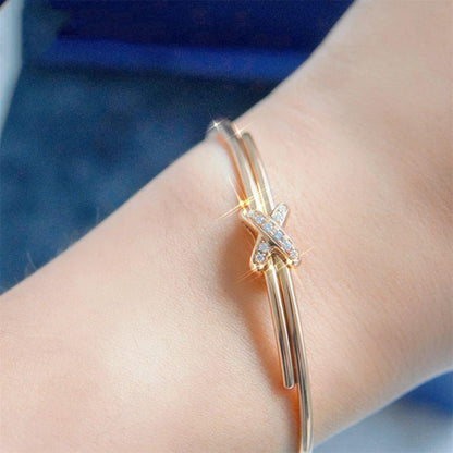 [Elowen Jewels]JEUX DE BRACELET PINK GOLD DIAMONDS
