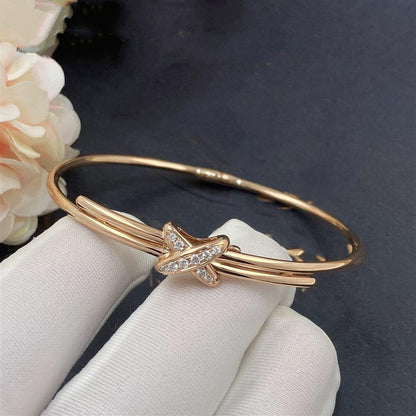 [Elowen Jewels]JEUX DE BRACELET PINK GOLD DIAMONDS