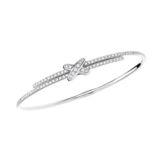 [Elowen Jewels]JEUX DE BRACELET DIAMONDS SILVER