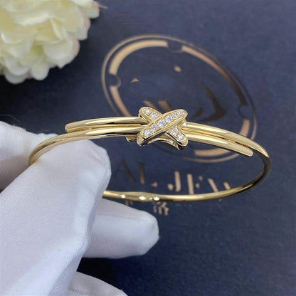[Elowen Jewels]JEUX DE BRACELET GOLD DIAMONDS