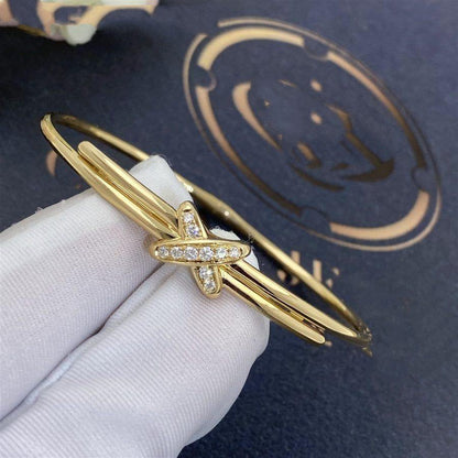 [Elowen Jewels]JEUX DE BRACELET GOLD DIAMONDS