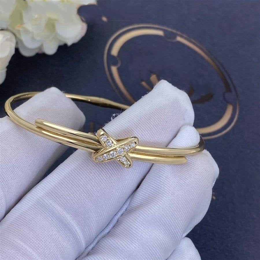 [Elowen Jewels]JEUX DE BRACELET GOLD DIAMONDS