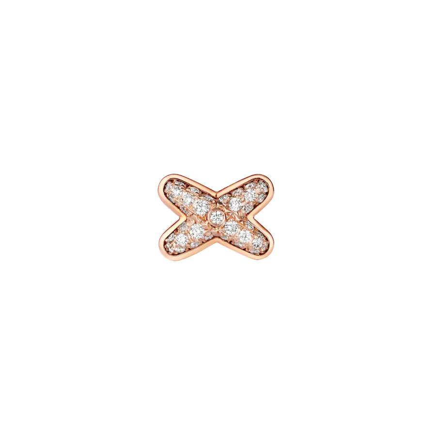 [Elowen Jewels]JEUX DE PINK GOLD DIAMOND EARRINGS