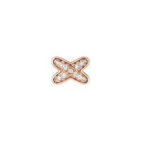 [Elowen Jewel]JEUX DE PINK GOLD DIAMOND EARRINGS