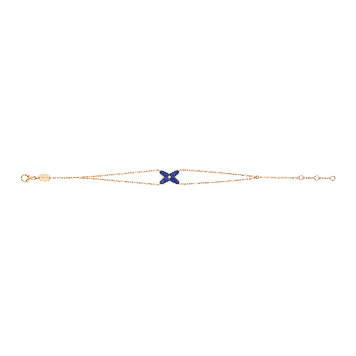 [Elowen Jewels]Hollow Design Four-Leaf Clover Flower Shape Bracelet