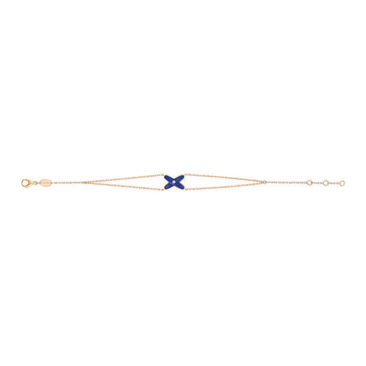 [Elowen Jewels]Hollow Design Four-Leaf Clover Flower Shape Bracelet