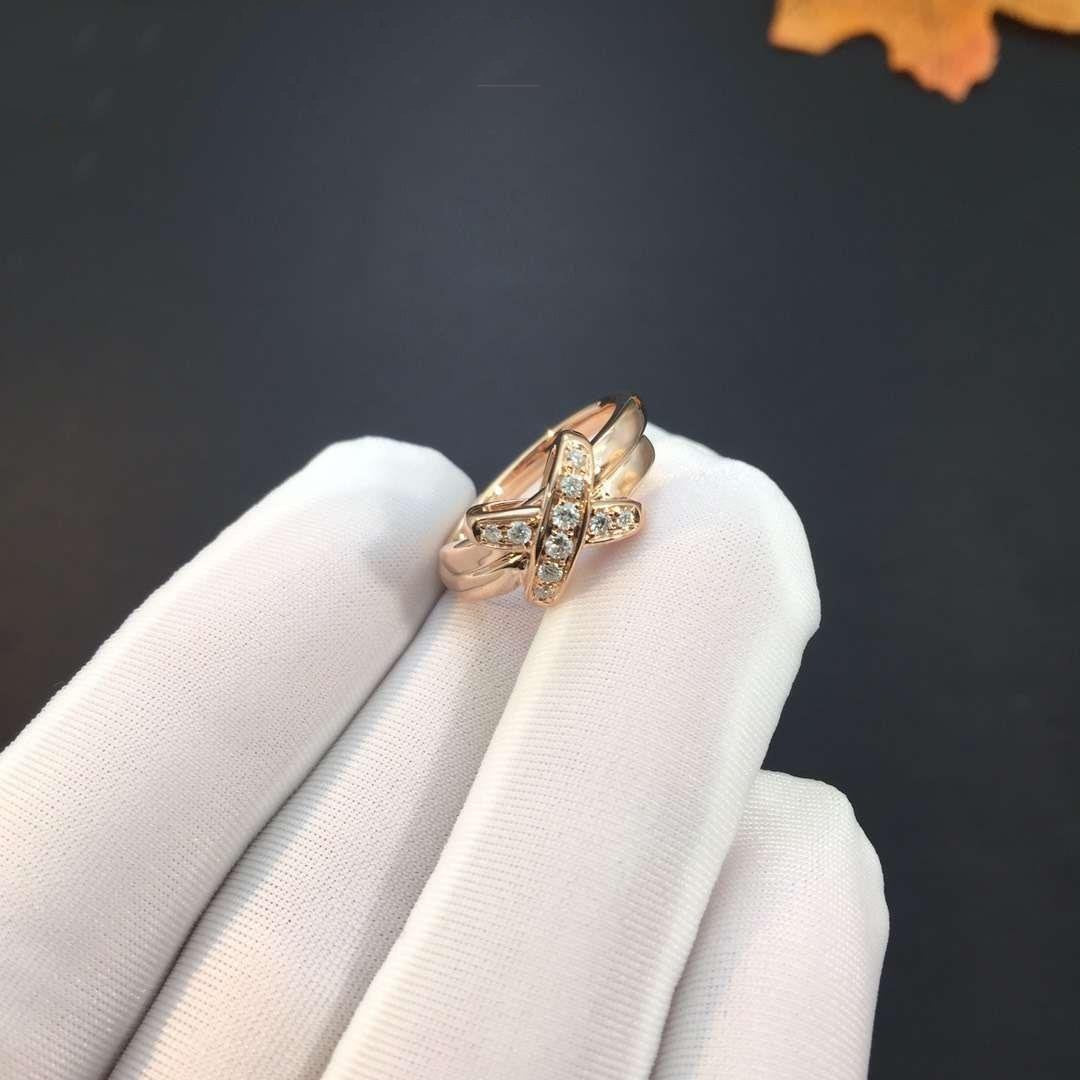 [Elowen Jewels]JEUX DE PINK GOLD DIAMOND RING