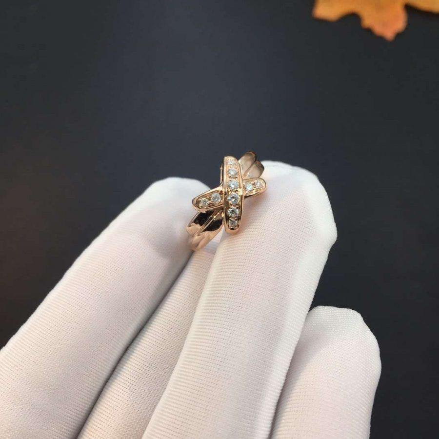 [Elowen Jewels]JEUX DE PINK GOLD DIAMOND RING