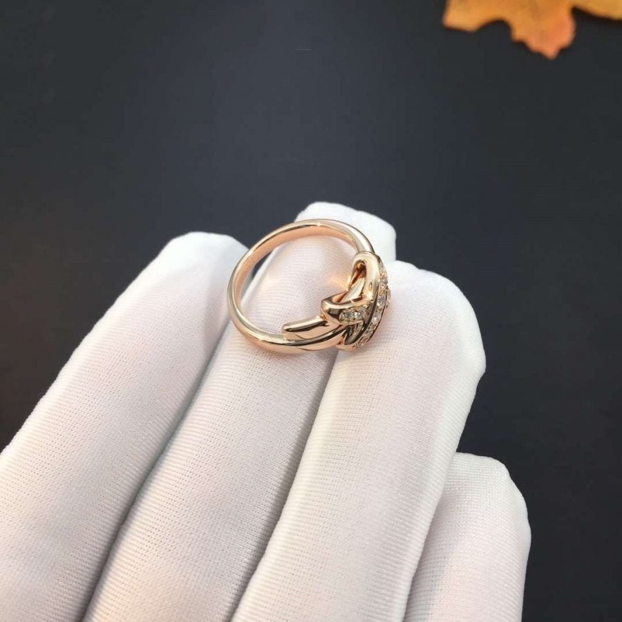 [Elowen Jewels]JEUX DE PINK GOLD DIAMOND RING